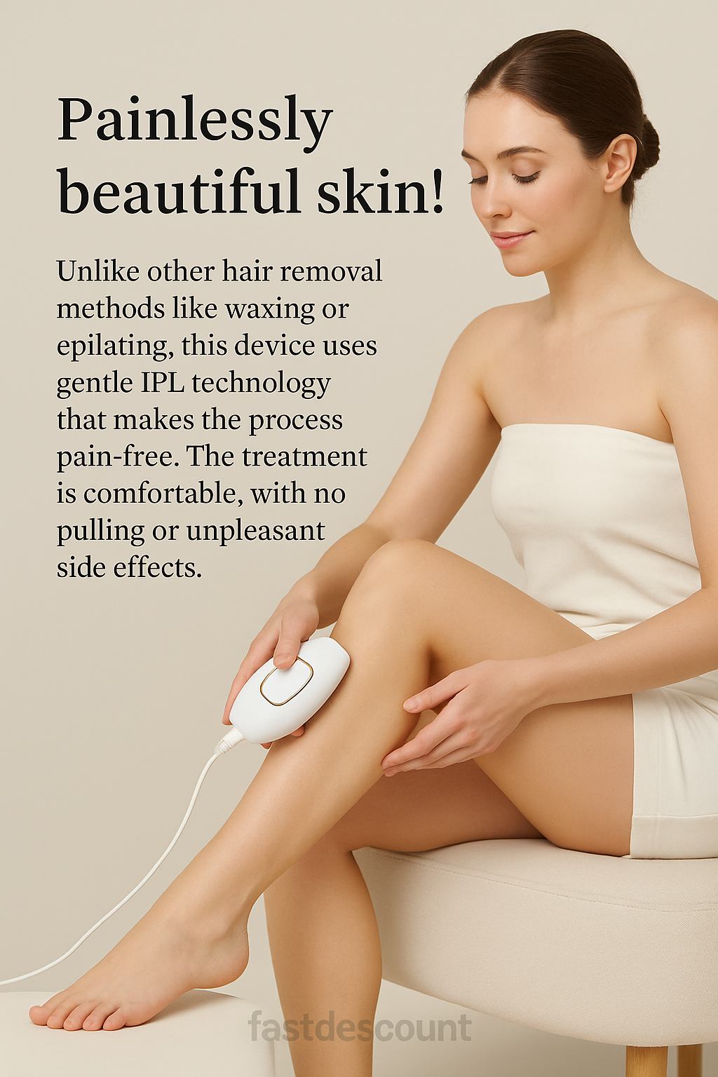 BlastLaser : “Explosive power for flawless skin.”