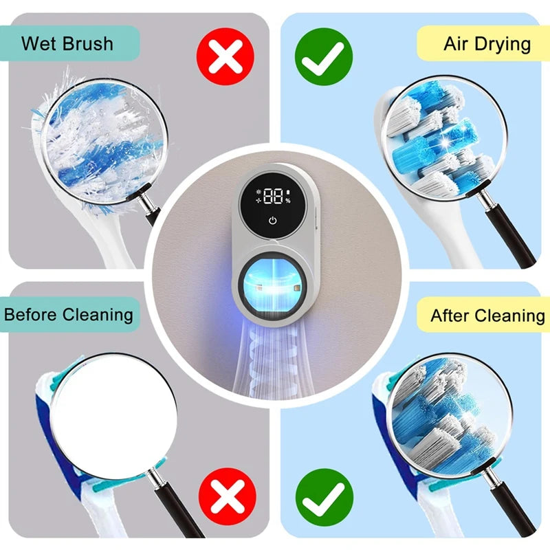 Smart Toothbrush Cleaner