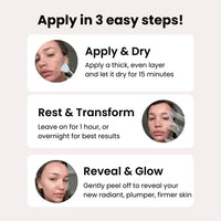 Korean Colagen Glow Mask