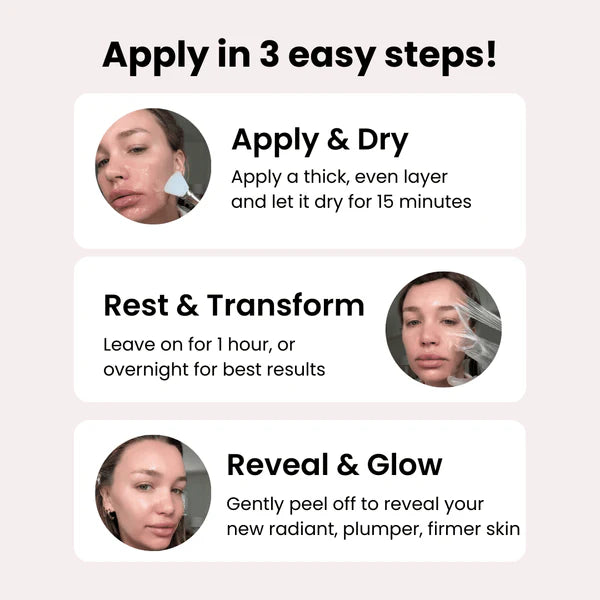 Collagen Night Mask – Hydrates, Firms & Rejuvenates Skin